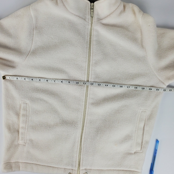 Carolyn Taylor fleece zip up jacket L - Picture 9 of 12